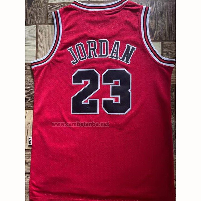 Camiseta Nino Chicago Bulls Michael Jordan #23 Mitchell & Ness 1997-98 Rojo